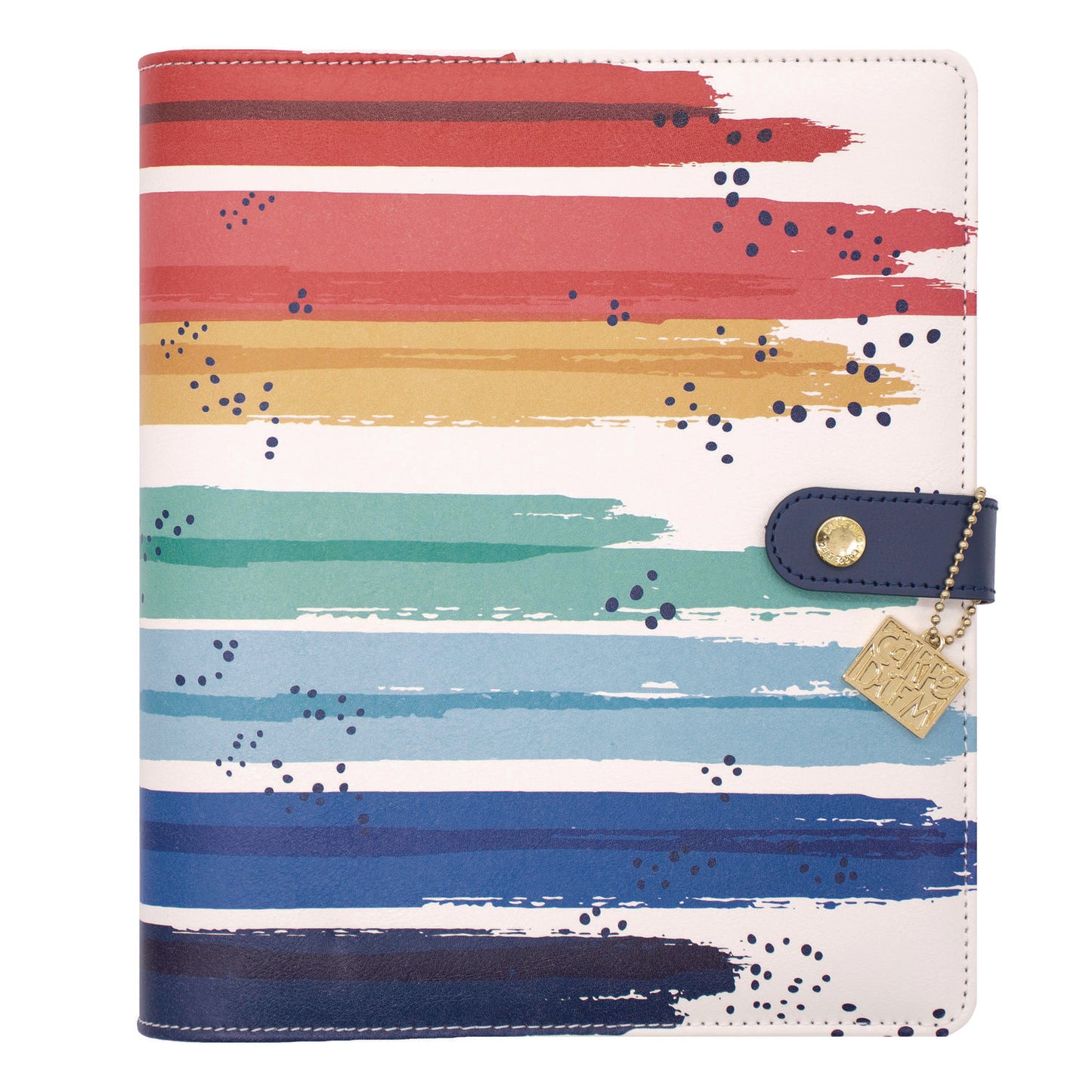 PUKKA PAD A5 Planner, Color Wash, 10.24 x 9.25, Blue/Green/Red/Yellow Cover, 12-Month (9179CD)