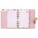 PUKKA PAD Personal Planner, 7.48 x 6.42, Pink Cover, 12-Month, Undated (9153CD)