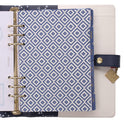 PUKKA PAD A5 Planner, Color Wash, 10.24 x 9.25, Blue/Green/Red/Yellow Cover, 12-Month (9179CD)