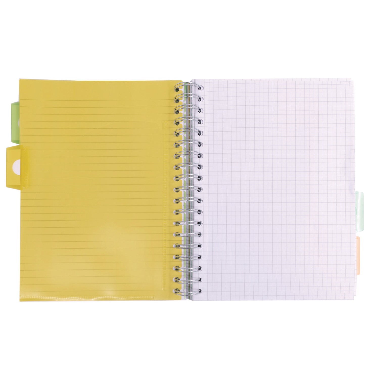 PUKKA PAD B5 Size Project Book, 4-Subject, Gray/White Study Book Cover, (100) 9.8 x 6.9 Sheets (9824STU)