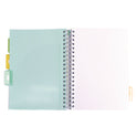 PUKKA PAD B5 Size Project Book, 4-Subject, Gray/White Study Book Cover, (100) 9.8 x 6.9 Sheets (9824STU)