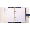 PUKKA PAD A5 Planner, Color Wash, 10.24 x 9.25, Blue/Green/Red/Yellow Cover, 12-Month (9179CD)