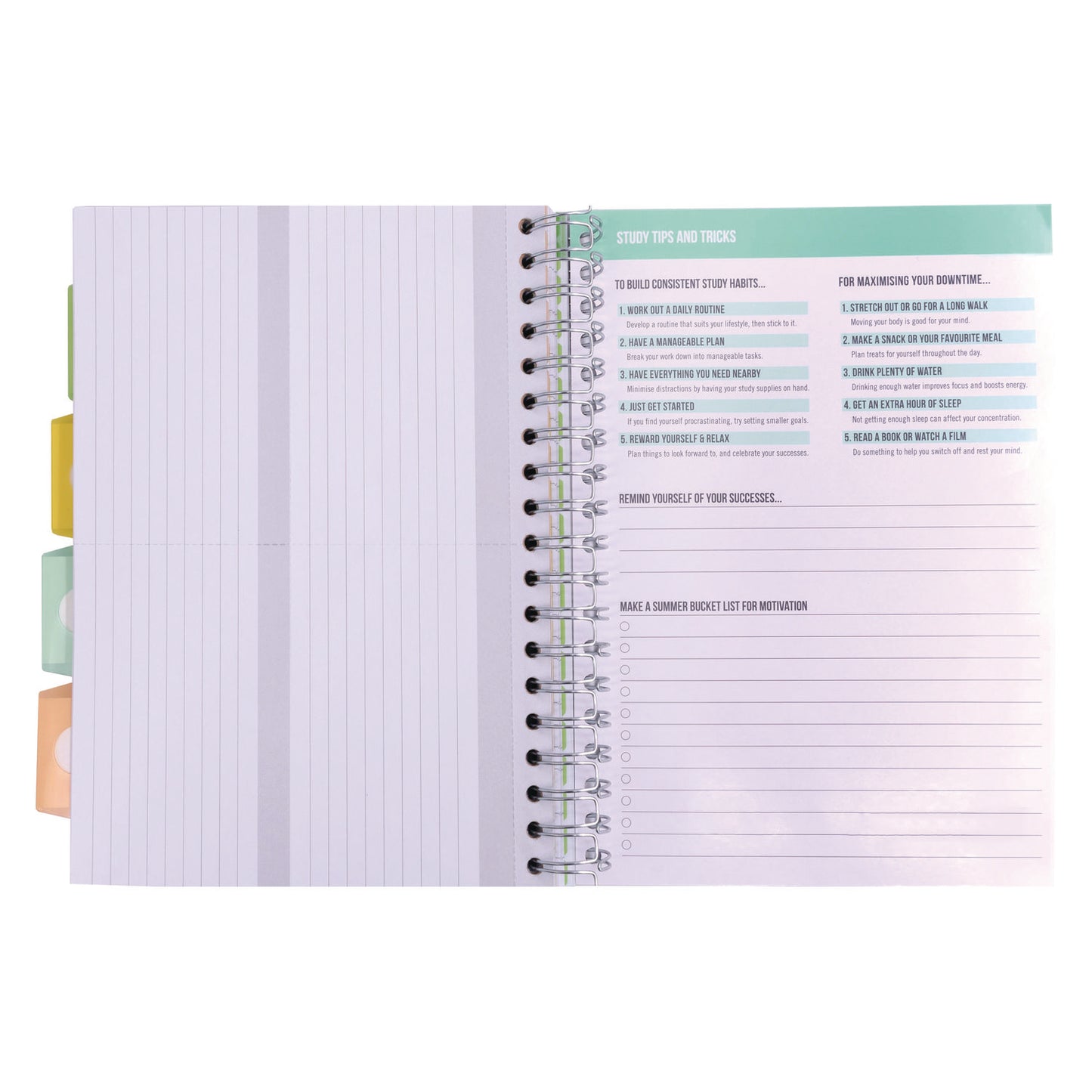 PUKKA PAD B5 Size Project Book, 4-Subject, Gray/White Study Book Cover, (100) 9.8 x 6.9 Sheets (9824STU)