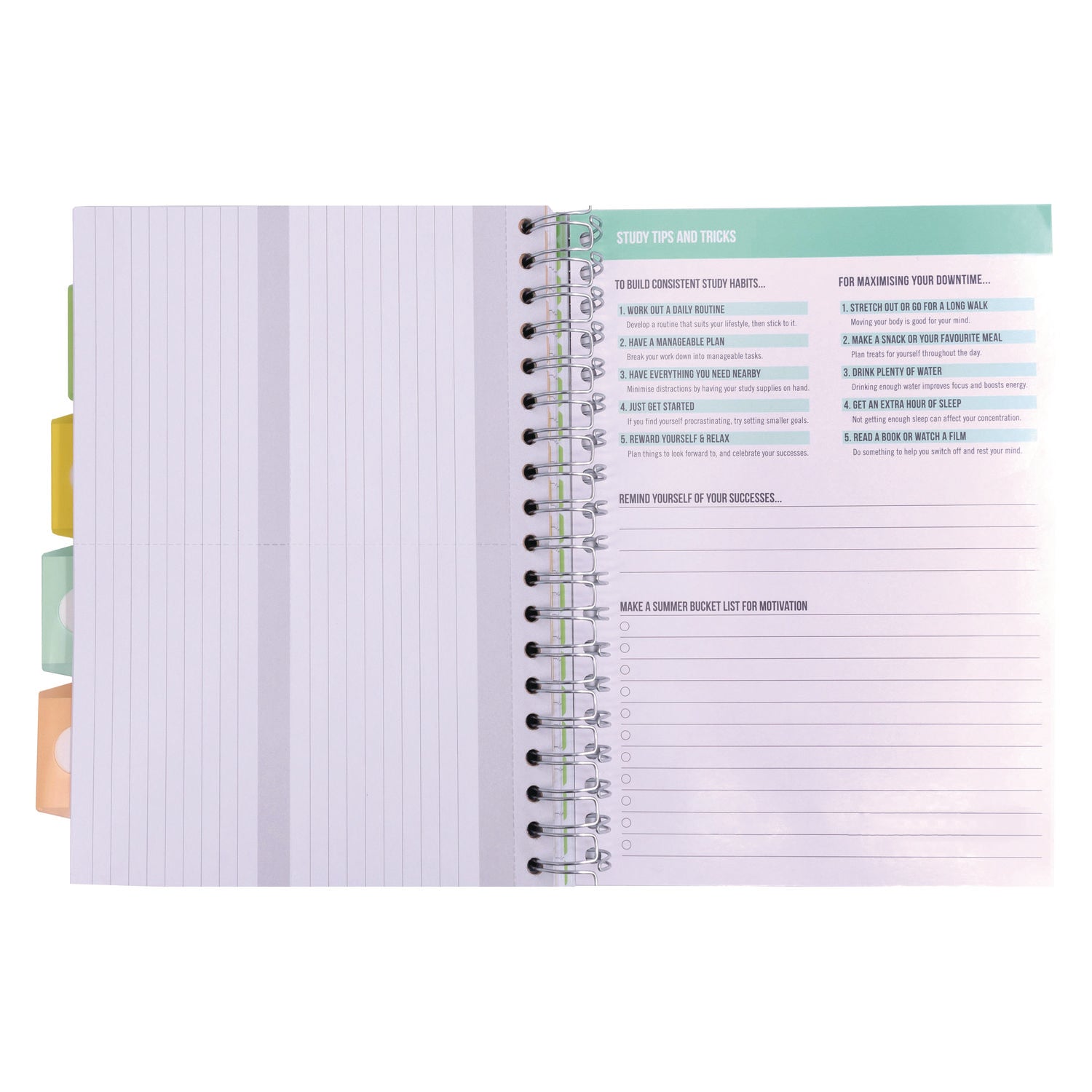 PUKKA PAD B5 Size Project Book, 4-Subject, Gray/White Study Book Cover, (100) 9.8 x 6.9 Sheets (9824STU)