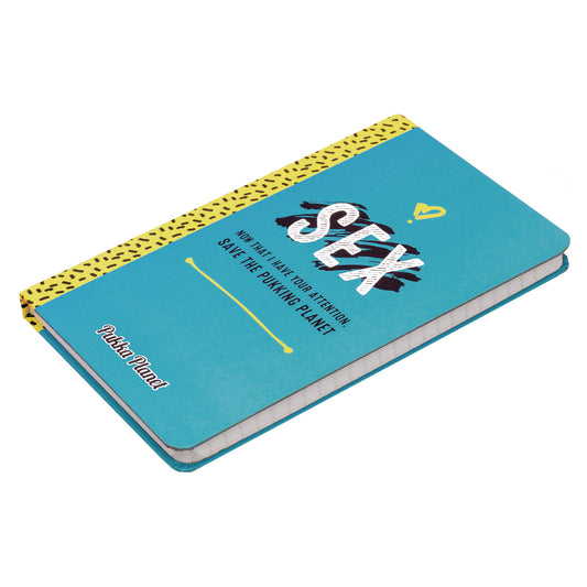 PUKKA PAD Soft Cover Eco Notebook, 1-Subject, Medium/College Rule, Turquoise/Black/White/Yellow Cover, (96) 8.3 x 5.8 Sheets (9707SPP)