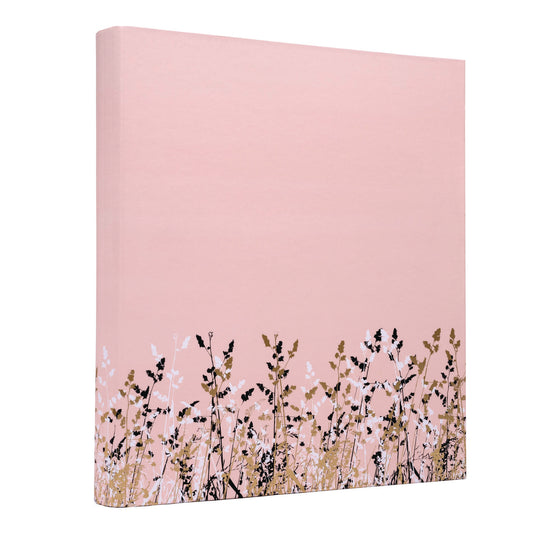 PUKKA PAD Rollbound Binder, 3 Rings, 1" Capacity, 11 x 8.5, Pink/Gold/Black/White (9642ROC)