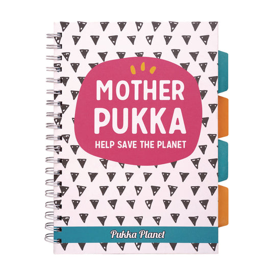 PUKKA PAD B5 Size Eco Project Book, 4-Subject, Medium/College Rule, Assorted Multicolor Covers, (100) 9.8 x 6.9 Sheets, 2/Pack (9702SPP)