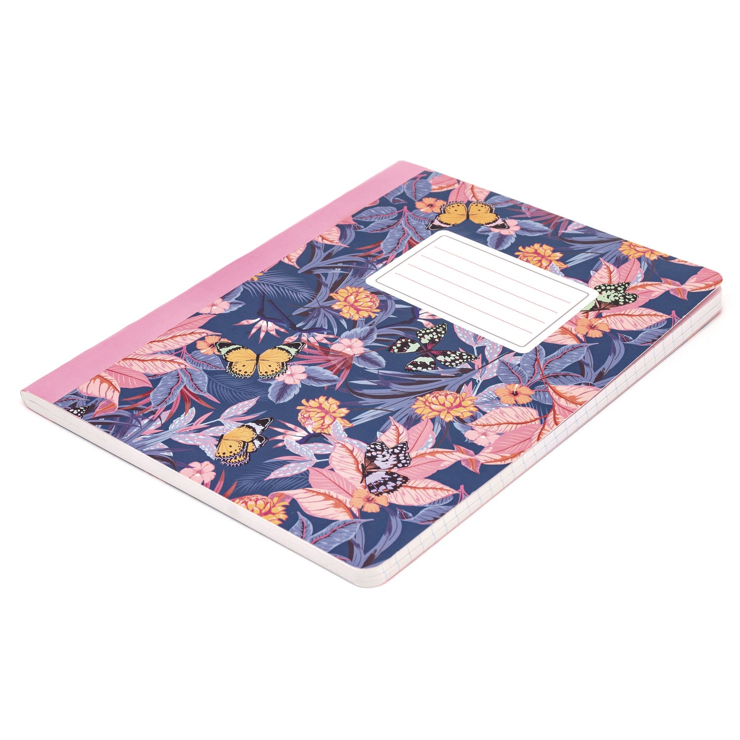 PUKKA PAD Composition Book, Medium/College Rule, Assorted Bloom Covers, (70) 9.75 x 7.5 Sheets, 3/Pack (9516BLM)