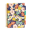 PUKKA PAD B5 Size Project Book, 5-Subject, Medium/College Rule, Assorted Floral Love Covers, (100) 9.8 x 6.9 Sheets, 3/Pack (9033CD)