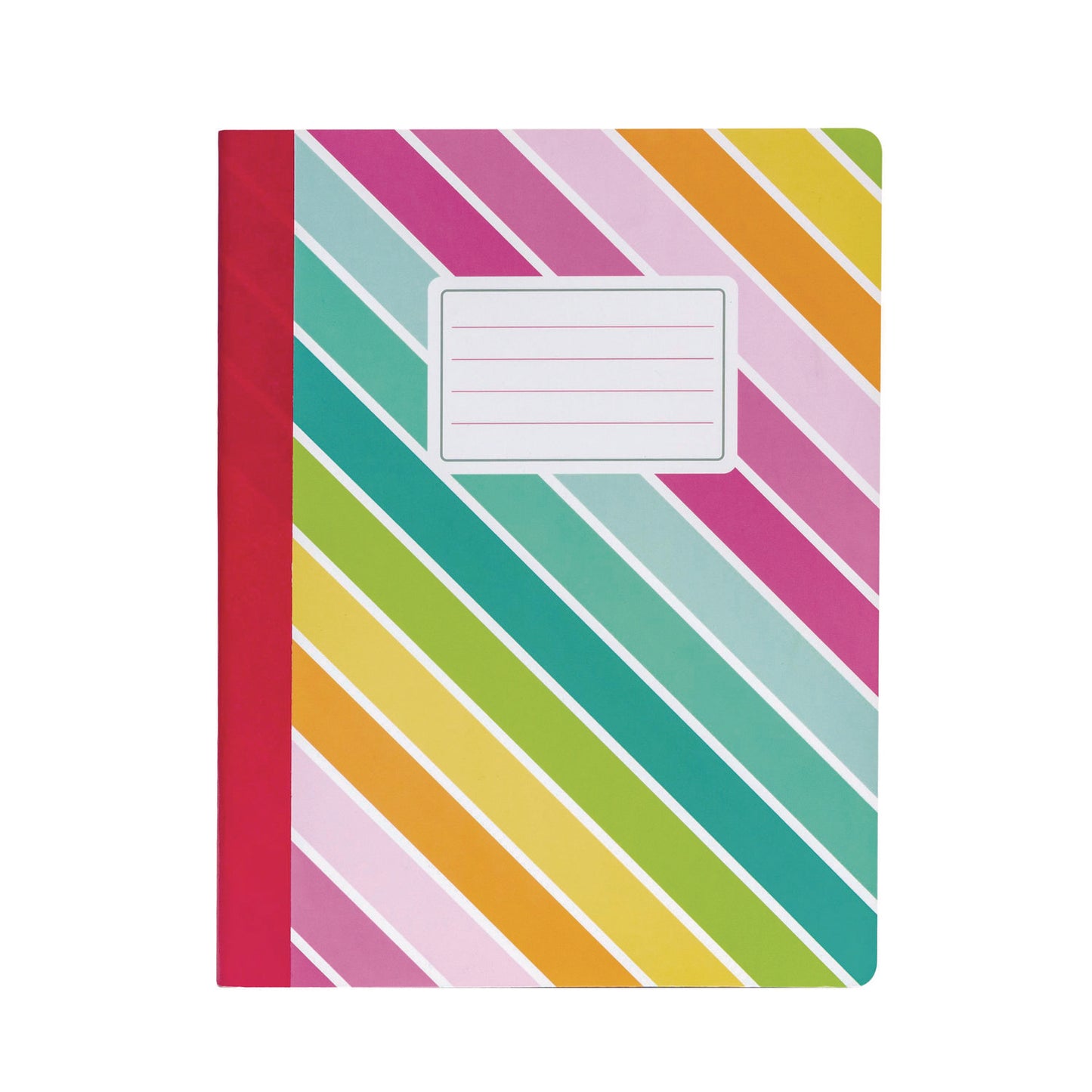 PUKKA PAD Composition Book, Medium/College Rule, Assorted Covers Colors, (70) 9.75 x 7.5 Sheets, 3/Pack (9095CD)