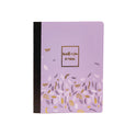 PUKKA PAD Composition Book, Medium/College Rule, Assorted Floral Covers, (70) 9.75 x 7.5 Sheets, 3/Pack (9107ROC)