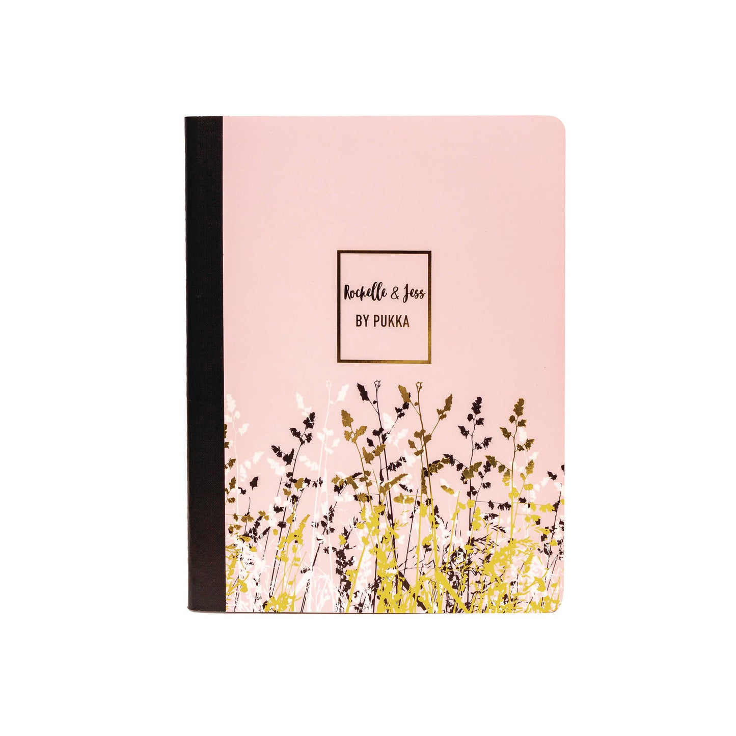 PUKKA PAD Composition Book, Medium/College Rule, Assorted Floral Covers, (70) 9.75 x 7.5 Sheets, 3/Pack (9107ROC)