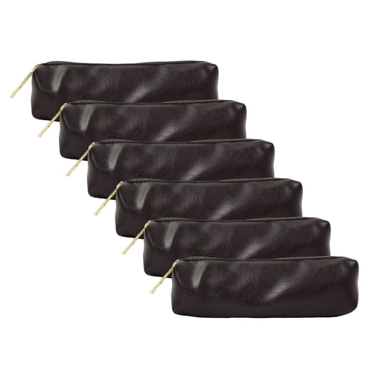 PUKKA PAD Pencil Case, 7.9" x 2" x 2", Black (9113CD)