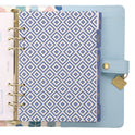 PUKKA PAD A5 Planner, 10.24 x 9.25, Blue Cover, 12-Month (9164CD)