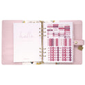 PUKKA PAD A5 Planner, 10.24 x 9.25, Pink Cover, 12-Month (9152CD)