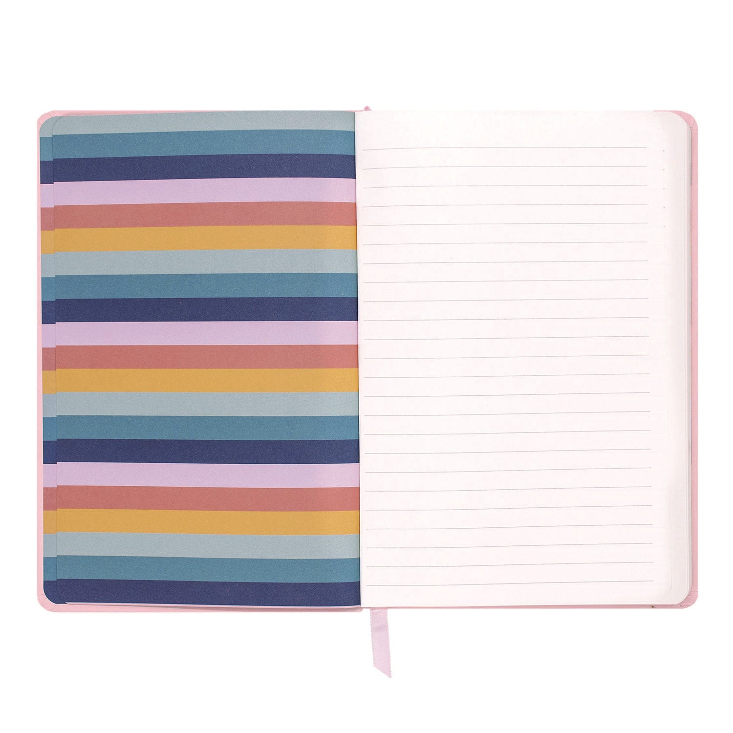 PUKKA PAD Soft Cover Journal, Medium/College Rule, Pink Cover, (96) 8.3 x 5.2 Sheets, 3/Pack (9370CD)