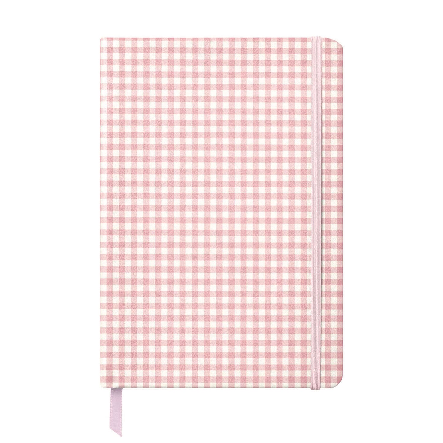 PUKKA PAD Soft Cover Journal, Medium/College Rule, Pink/White Check Cover, (96) 8.3 x 5.2 Sheets, 3/Pack (9371CD)