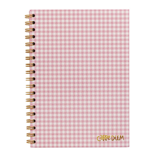 PUKKA PAD B5 Size Notebook, 1 -Subject, Medium/College Rule, Pink Cover, (80) 6.9 x 4.9 Sheets, 3/Pack (9377CD)