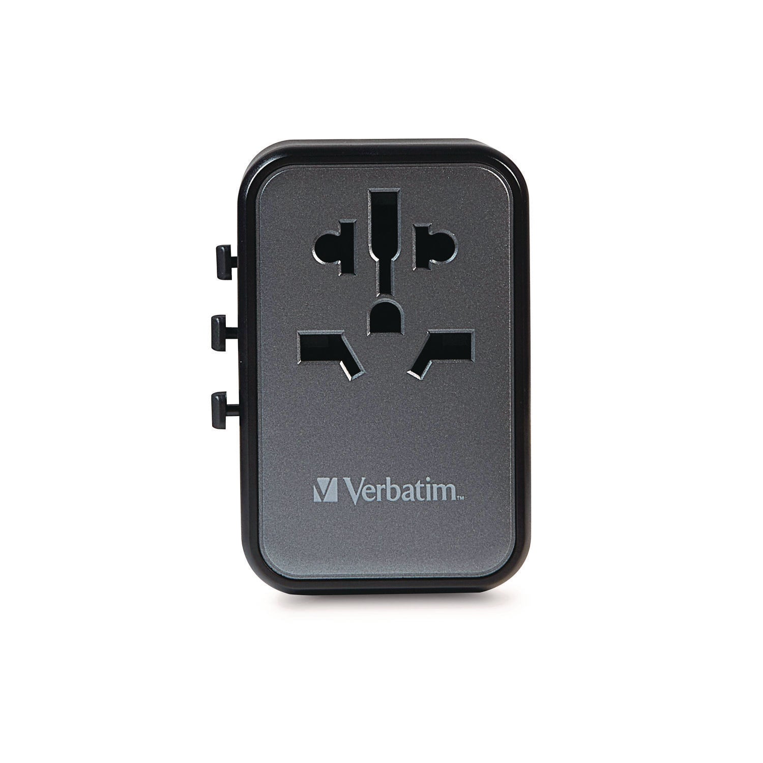 Verbatim UTA-09 Gan III Universal Travel Adapter, (2) USB-A/(2) USB-C/USB-C with Power Delivery 3.0 (32124)