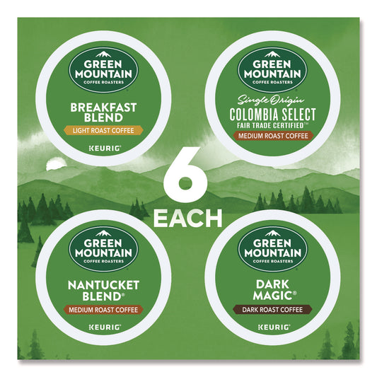 Keurig Regular Variety Pack Coffee K-Cups, Assorted Flavors, 96/Carton (9974CT)