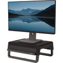 Fellowes Breyta Monitor Stand, 13.94" x 11.97" x 3.25" to 6", Black, Supports 33 lbs (100098502)