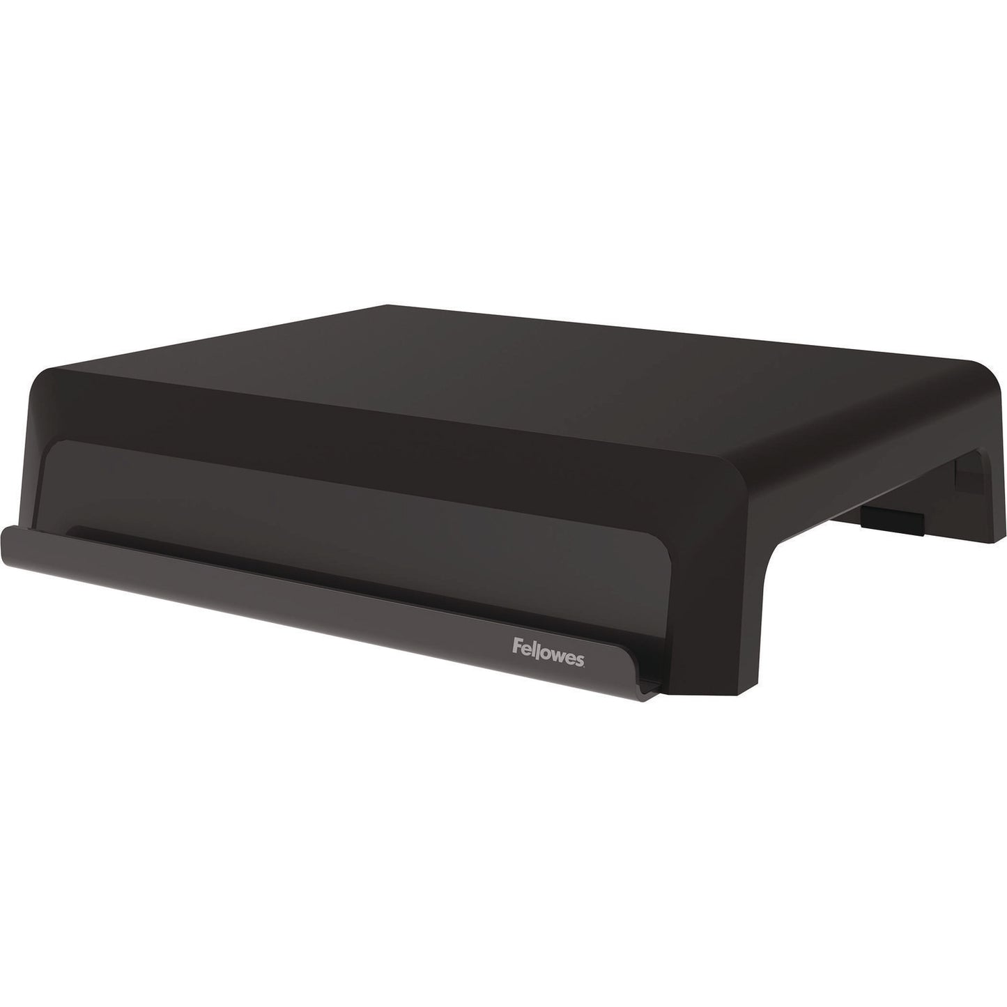 Fellowes Breyta Monitor Stand, 13.94" x 11.97" x 3.25" to 6", Black, Supports 33 lbs (100098502)