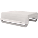 Fellowes Breyta Monitor Stand, 13.94" x 11.97" x 3.25" to 6", White, Supports 33 lbs (100098565)