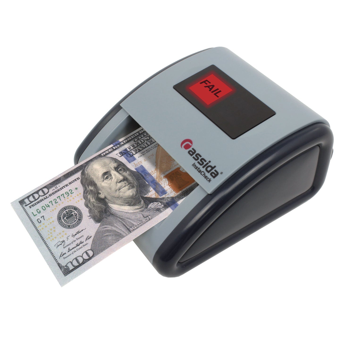 Cassida InstaCheck Counterfeit Detector, Infrared, Magnetic Strip Detection, U.S. Currency