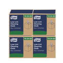 Tork Low-Lint Cleaning Cloths, 1-Ply, 15 x 15, Blue, 240 Sheets, 4 Boxes/Carton (192483)