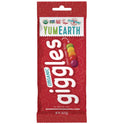 YumEarth Organic Giggles, Assorted Flavors, 2 oz Bag, 12/Carton (22002289)