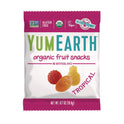 YumEarth Organic Tropical Fruit Pack Snacks, Assorted Flavors, 0.7 oz Bag, 35/Carton (22002294)