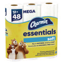 Charmin Essentials Soft Bathroom Tissue, Septic Safe, 2-ply, White, 330 Sheets/roll, 12 Rolls/carton