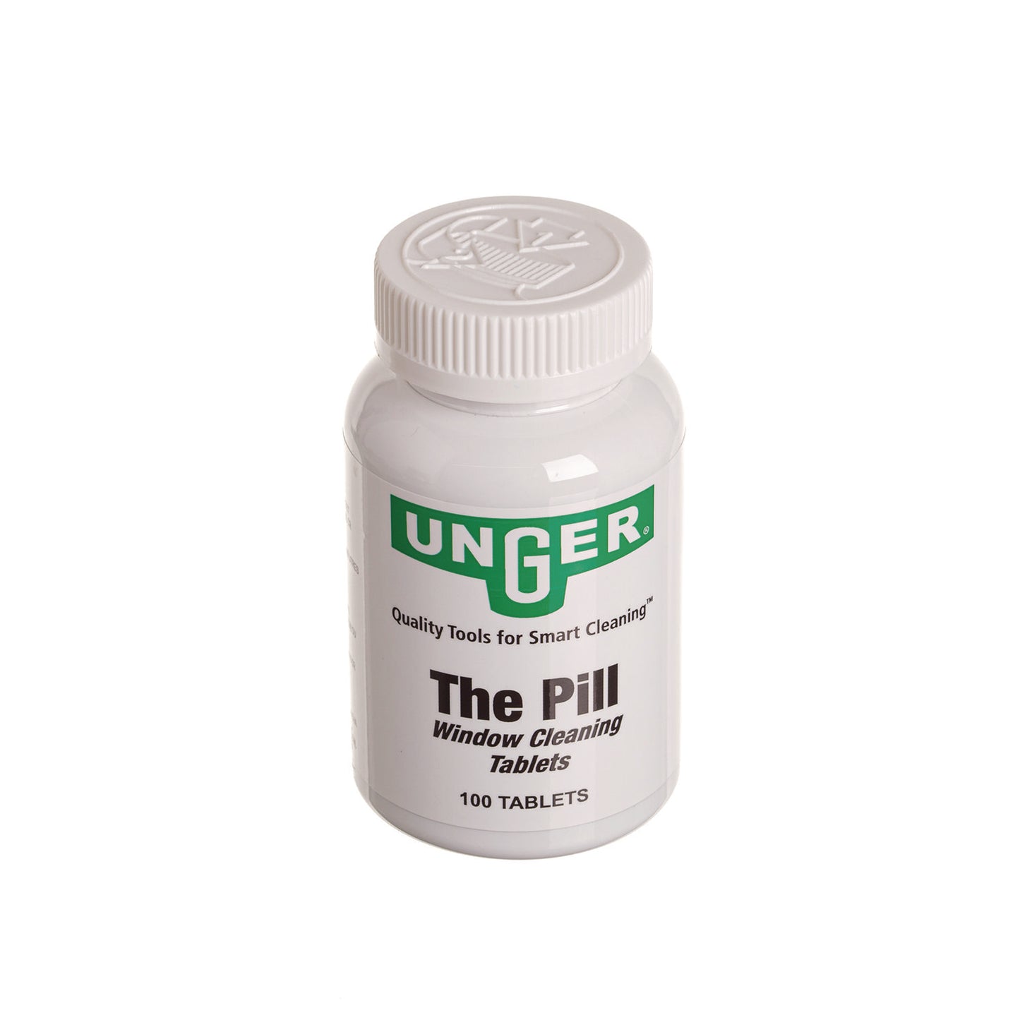 Unger Pill Window Cleaning Tablets, 100 Tablets/Bottle (PLBTLEA)