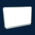 Luxor Wall-Mounted Magnetic Whiteboard, 36" x 24", White Surface, Silver Aluminum Frame (WB3624W)