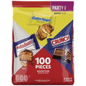 Butterfinger Assorted Party Candy Pack Mini, Chocolate, 35.7 oz Bag, 100 Pieces (22002356)