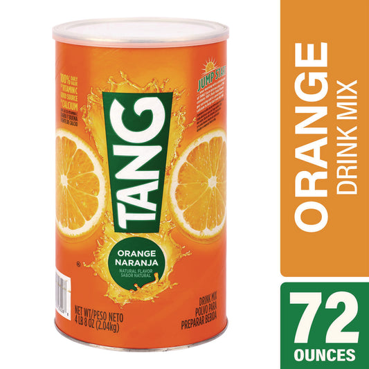 Tang Orange Drink Mix, Orange, 72 oz Tub (22002373)