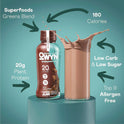 Owyn 20 g Protein Drink, Chocolate, 12 oz Bottle, 12/Carton (38200001)