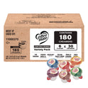 Coffee-mate Variety Pack, Assorted Flavors, 0.38 oz Mini Cups, 180/Carton (60003005)