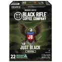 Black Rifle Coffee Company Just Black Coffee K-Cups, 22/Box (0547)