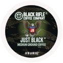 Black Rifle Coffee Company Just Black Coffee K-Cups, 22/Box (0547)