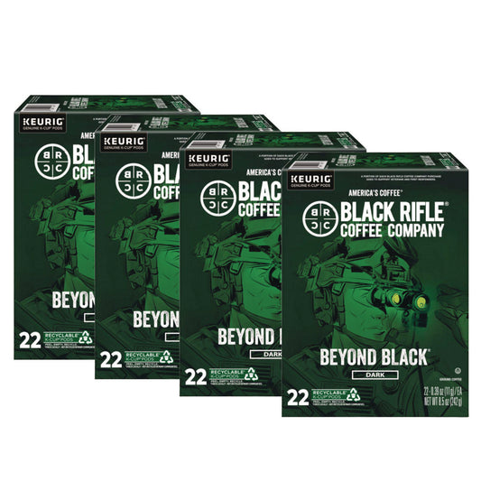 Black Rifle Coffee Company Beyond Black Coffee K-Cups, 88/Carton (0499CT)