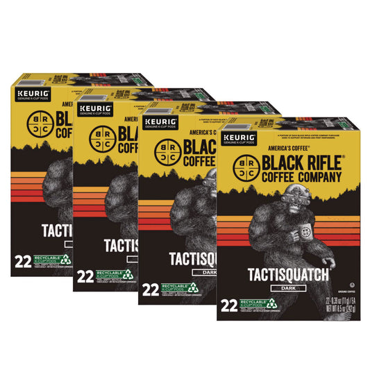 Black Rifle Coffee Company Tactisquatch Coffee K-Cups, 88/Carton (0490CT)