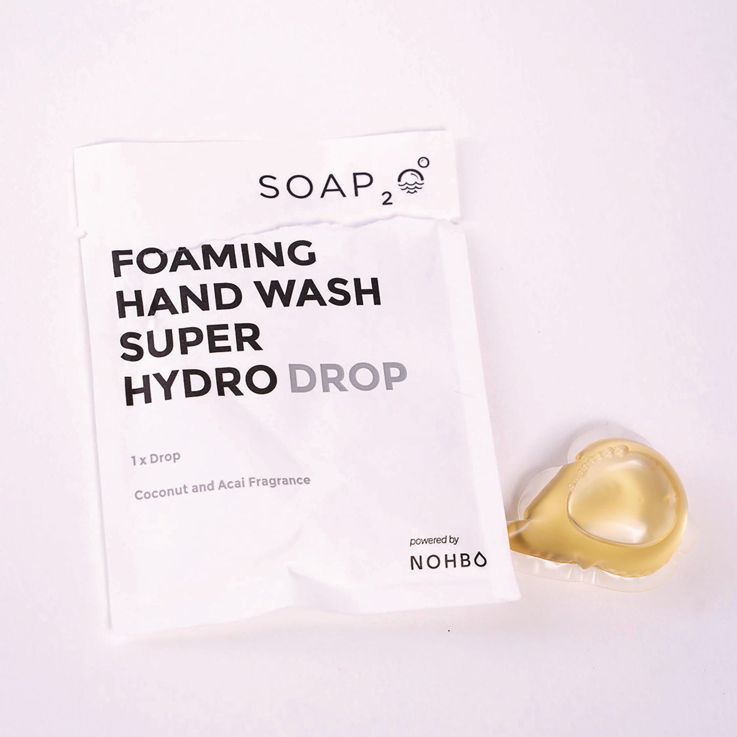 SOAP2O Super HydroDrop, Coconut Acai, Yields 500 mL, 4/Pack (S2OREFILLEA)