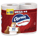 Charmin Ultra Strong Bathroom Tissue, Septic Safe, 2-Ply, White, 220 Sheet/Roll, 4/Pack, 8 Packs/Carton (13220)