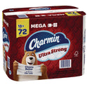 Charmin Ultra Strong Bathroom Tissue, Septic Safe, 2-Ply, White, 220 Sheet/Roll, 18/Pack (11105)