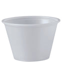 SOLO Portion Containers, 2.5 oz, Translucent, 2,500/Carton (P250N)