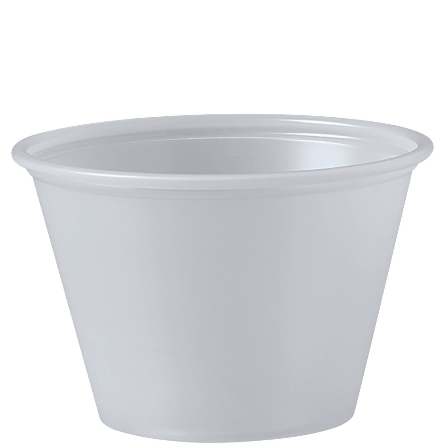 SOLO Portion Containers, 2.5 oz, Translucent, 2,500/Carton (P250N)