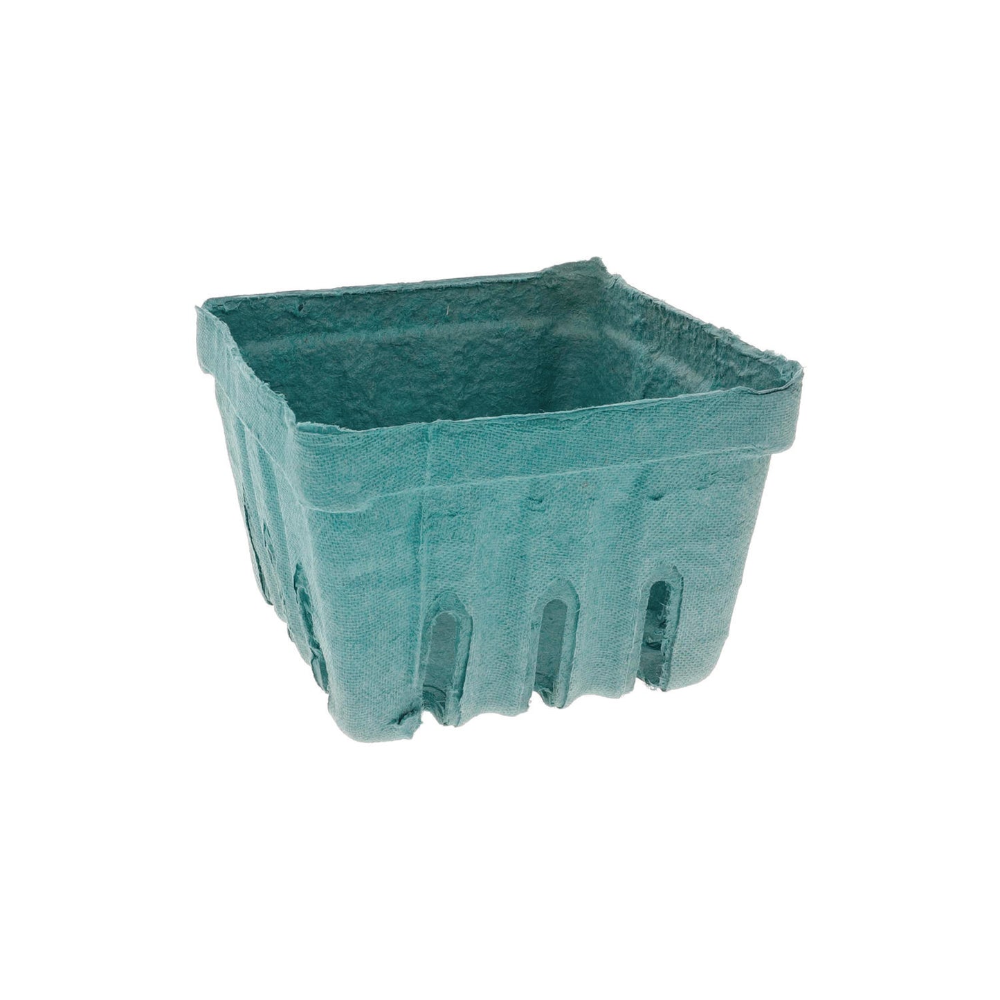 Pactiv Berigard Molded Fiber Berry Basket, Quart, 5.5 x 5.5 x 3.25, Green, 297/Carton (YM336184)