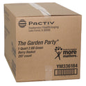 Pactiv Berigard Molded Fiber Berry Basket, Quart, 5.5 x 5.5 x 3.25, Green, 297/Carton (YM336184)