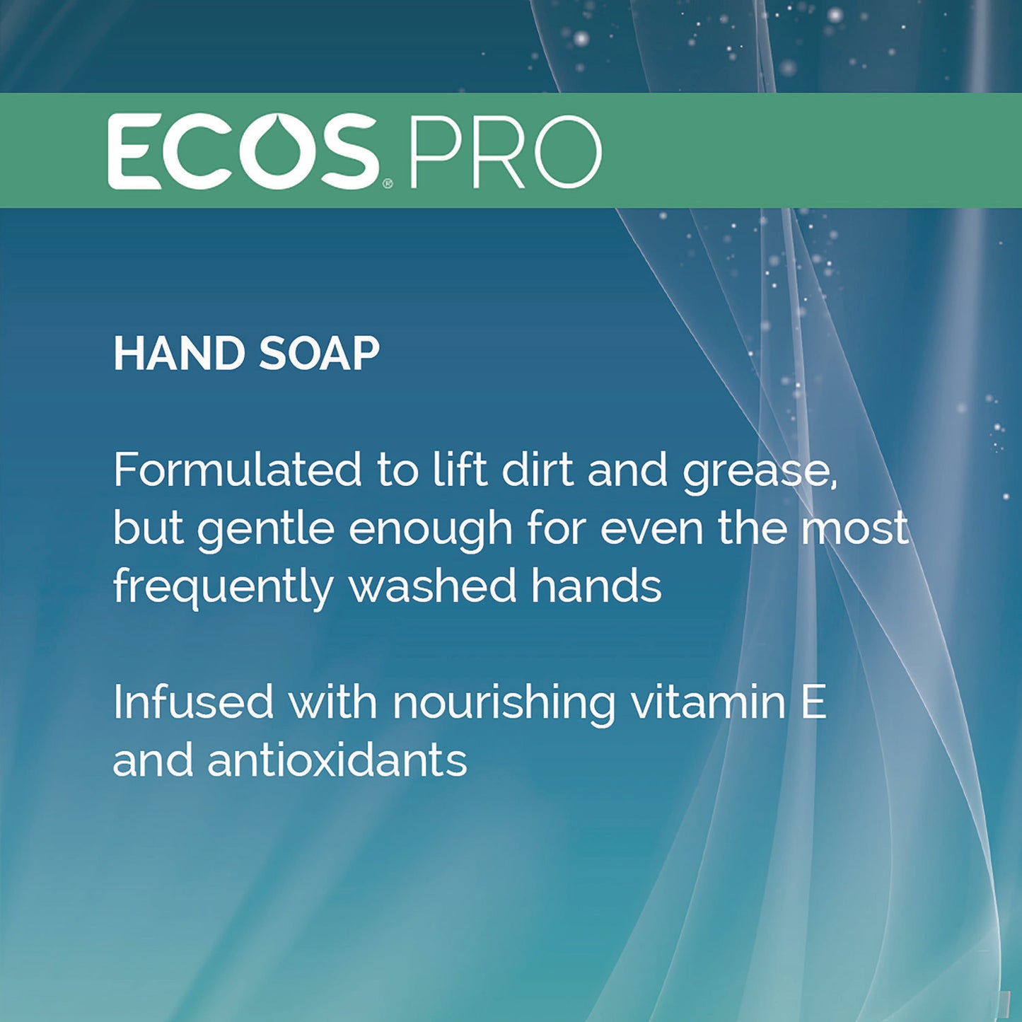 ECOS PRO Liquid Hand Soap, Free and Clear, 17 oz, 6/Carton (PL96636CT)